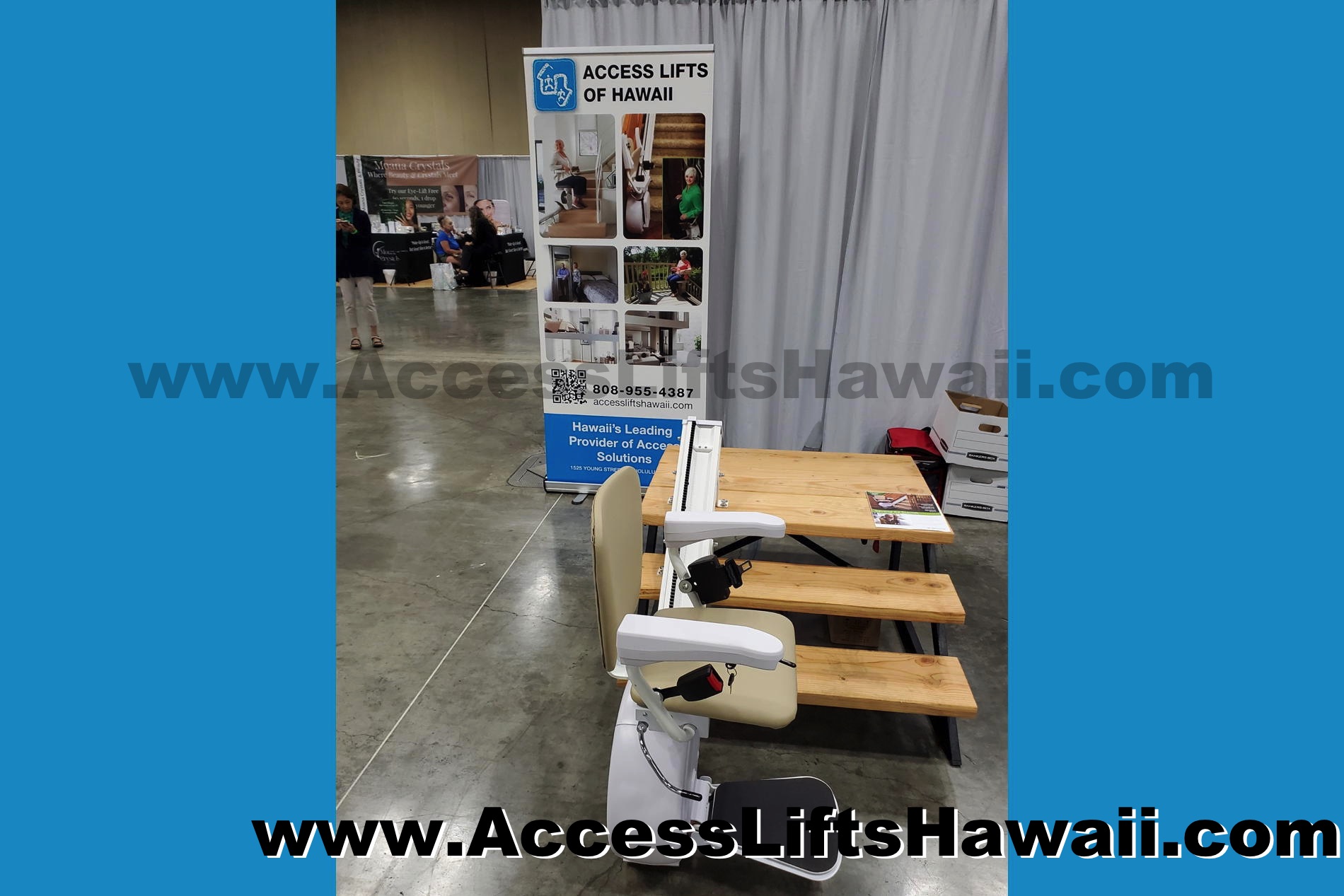 Hawaii Chair Stairlift on display