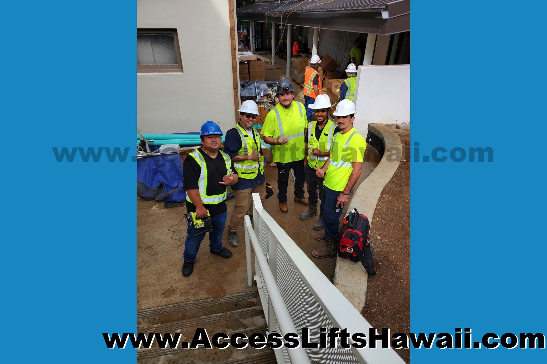 ALH Team on Commercial Project