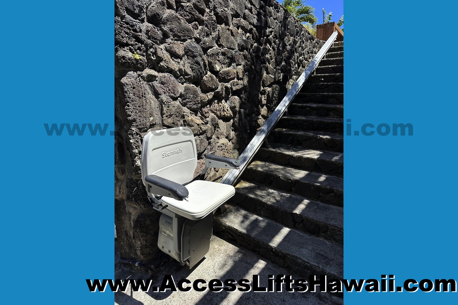 Outdoor Stair Chair Lift